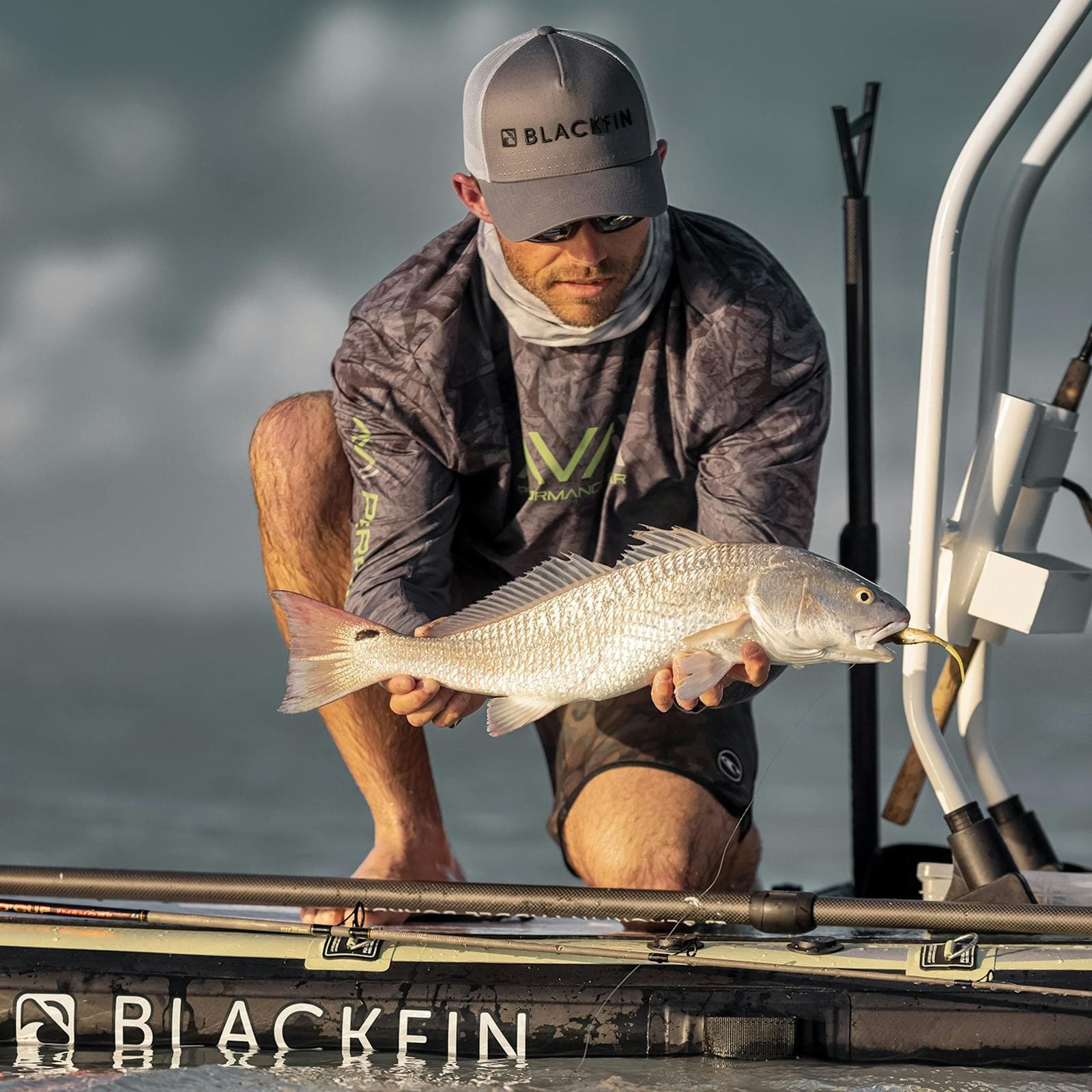 Redfish caught on an M&M Custom Tackle jig